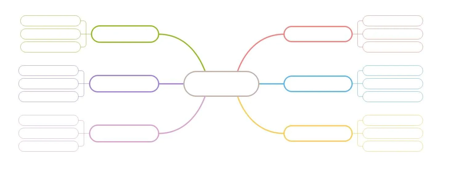 Free Printable Blank Mind Maps