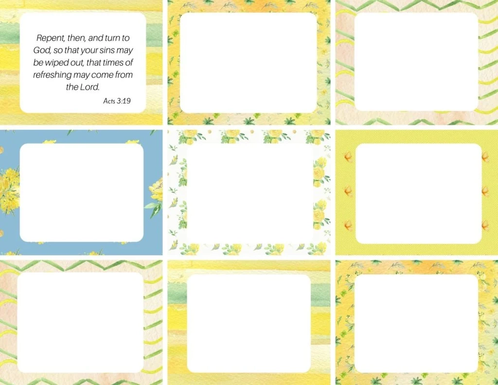 100 Amazing and FREE Printable Scripture Cards 