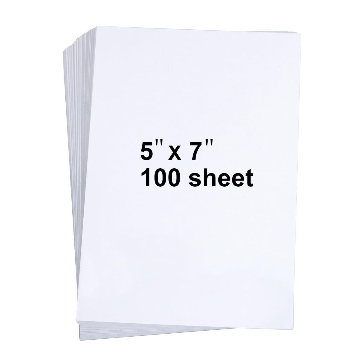 100 Pack 5x7 White Cardstock Heavy Card Blank Invitation Paper Greeting Cards Printable 70lb Cover 200gsm White Amazon de Home amp Kitchen