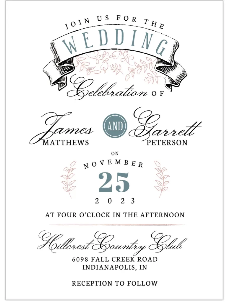 13 Wedding Invitation Templates You Can Download amp Print