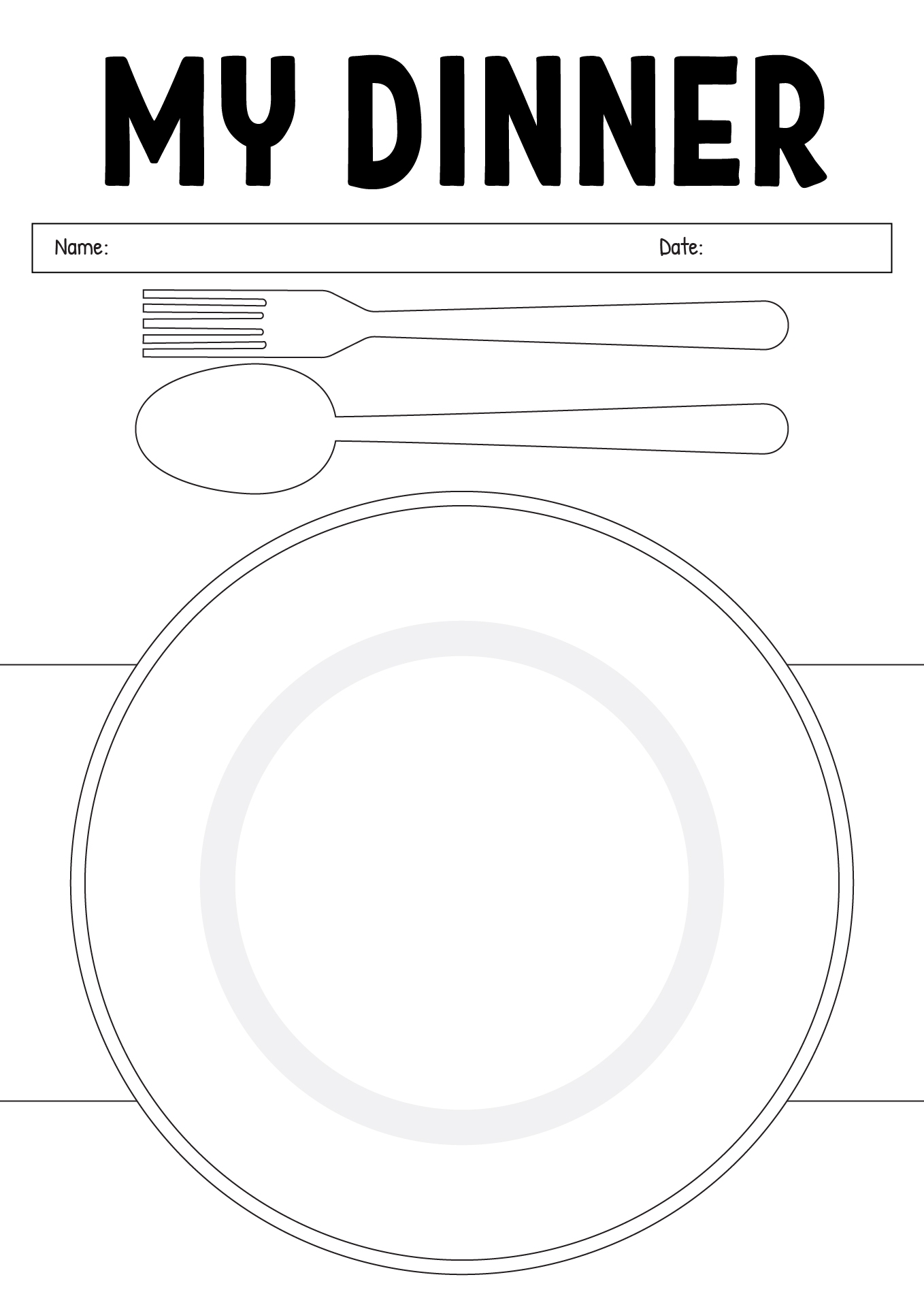 14 Healthy Eating Plate Printable Worksheet Free PDF At 