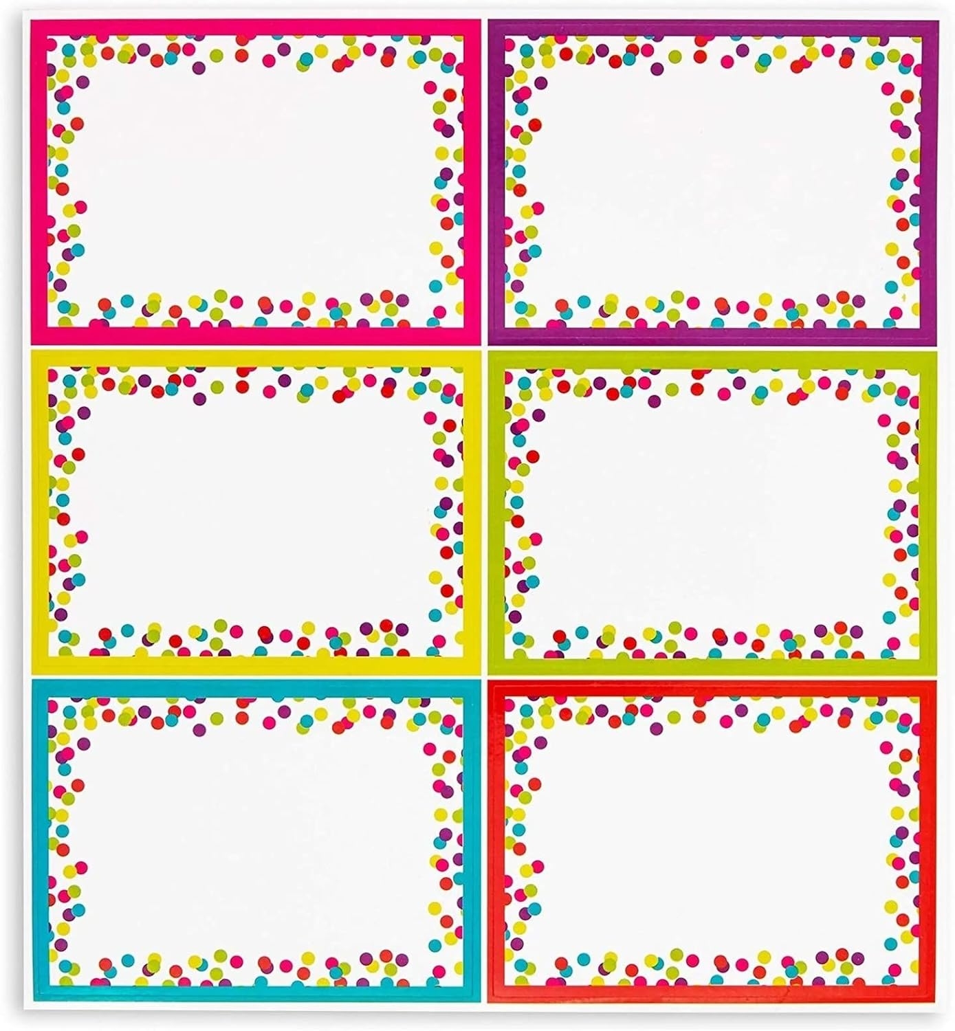 144 Colorful Name Tag Stickers For Kids And Teachers Finland Ubuy