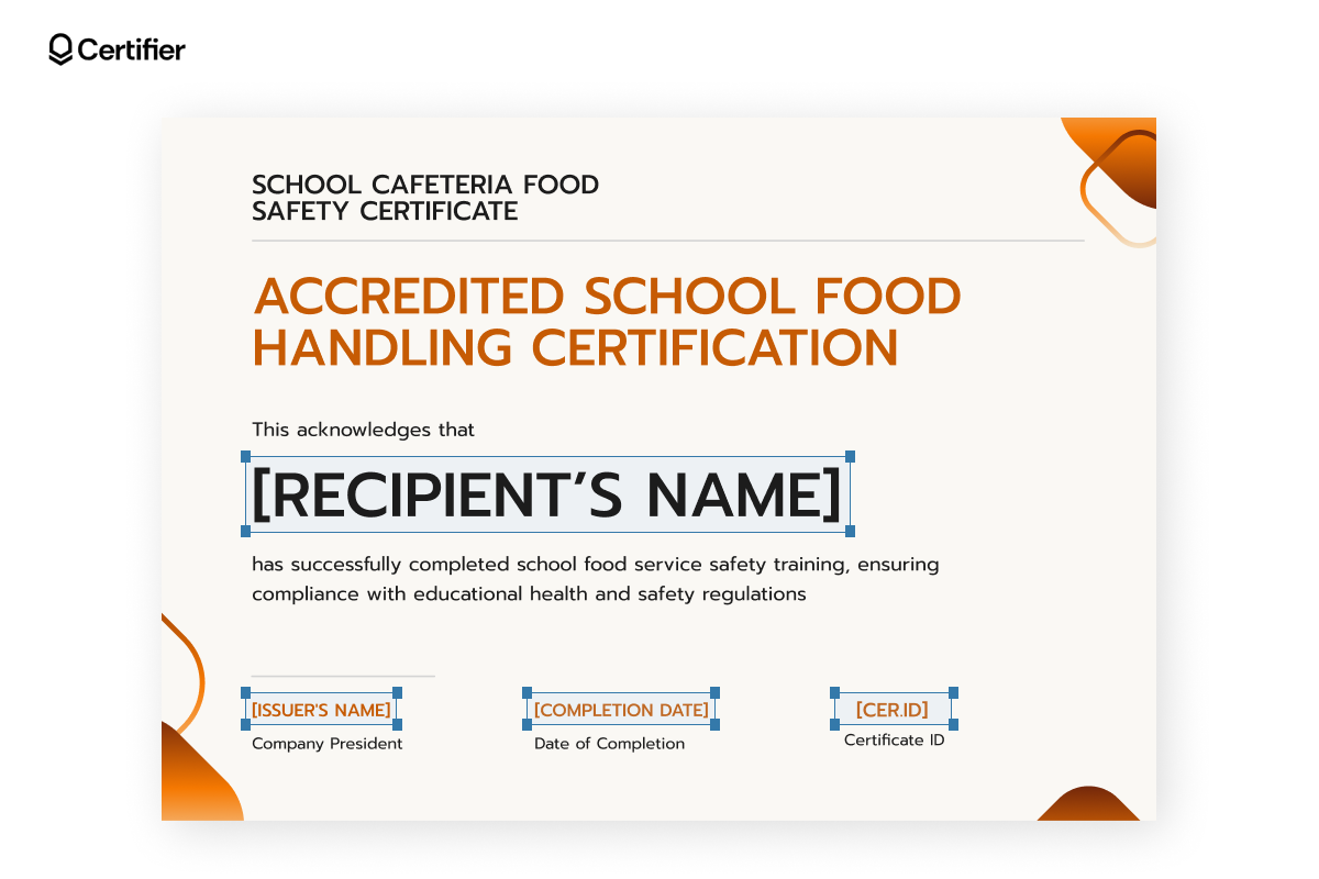 15 Free Food Hygiene Certificate Templates To Edit