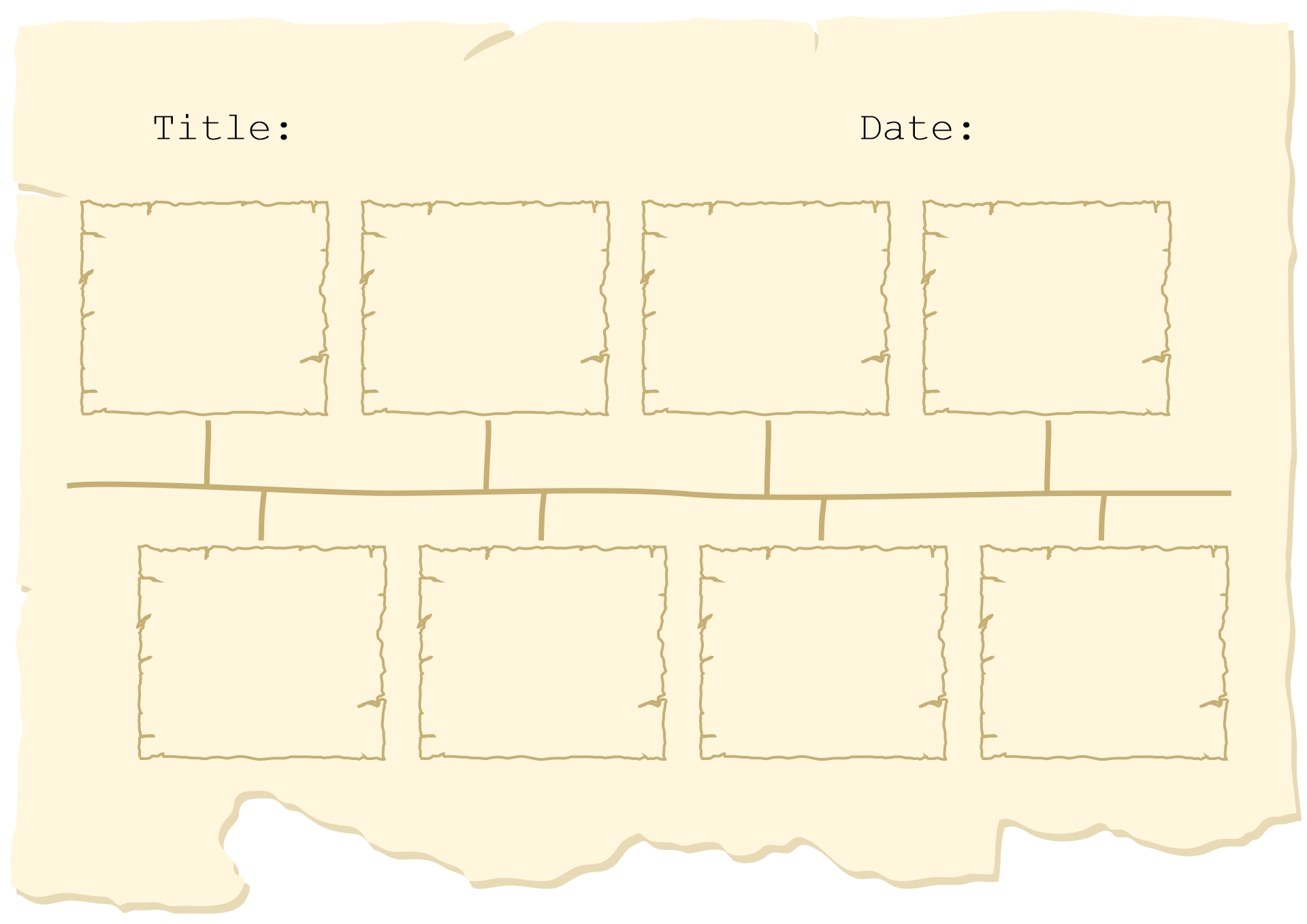 Historical Blank Printable