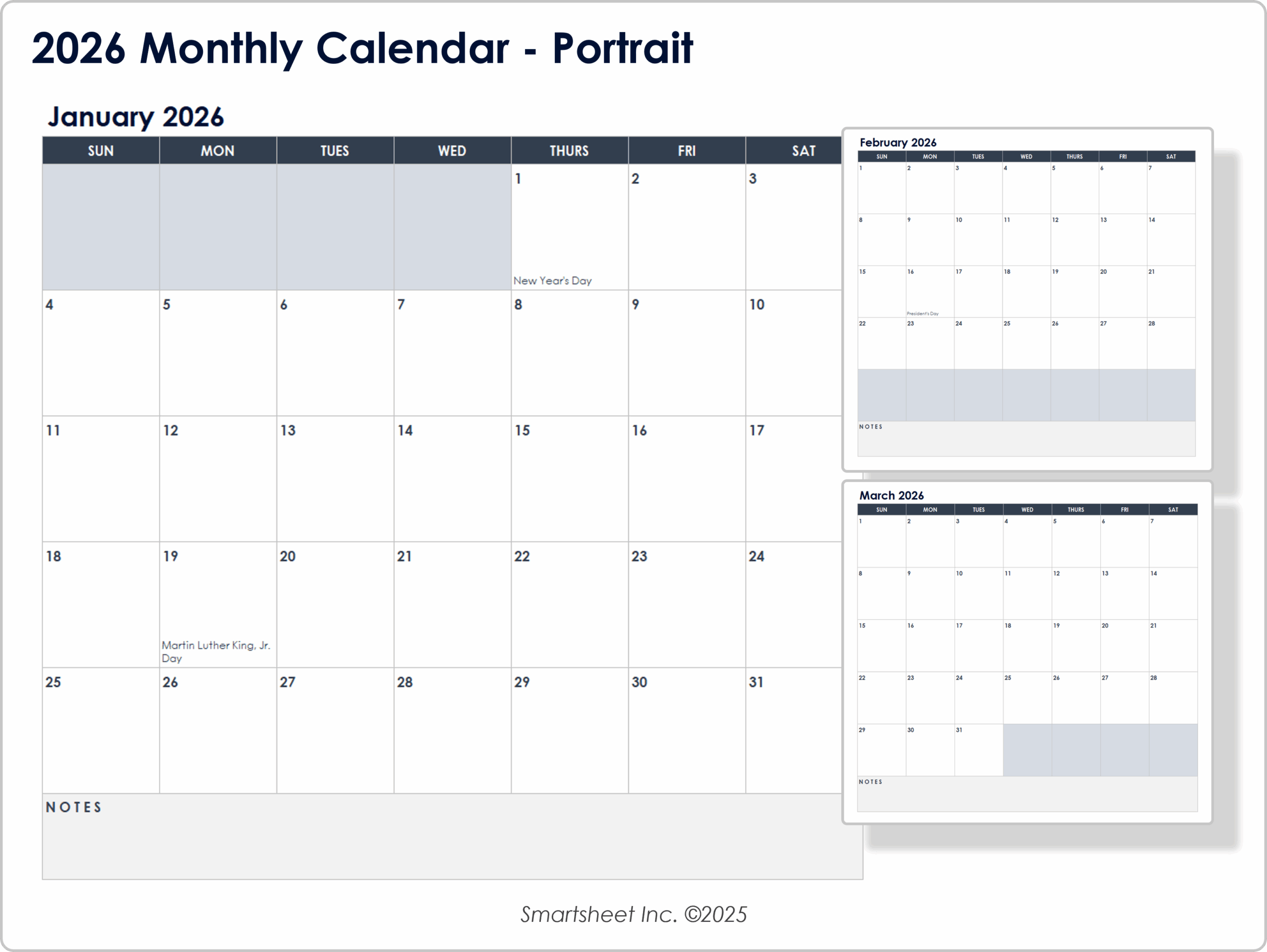 19 Free Google Calendar Templates For 2026