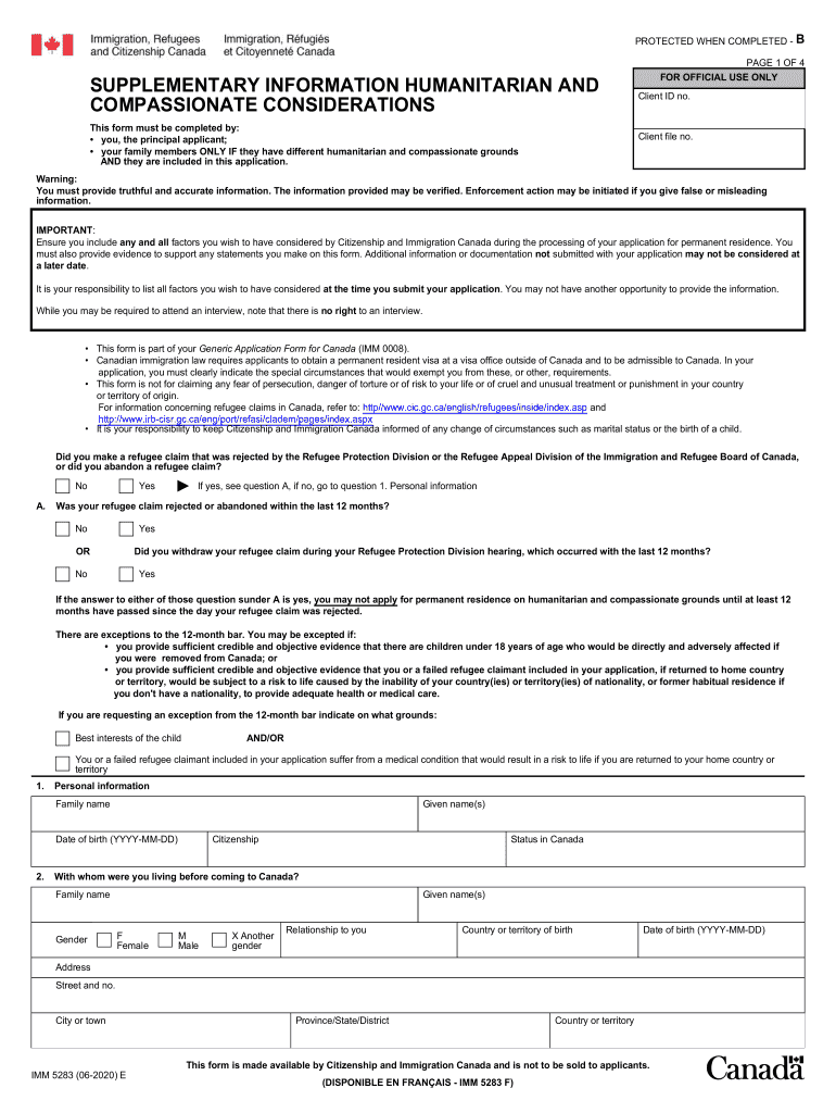 Blank Bep Form 5283 Printable