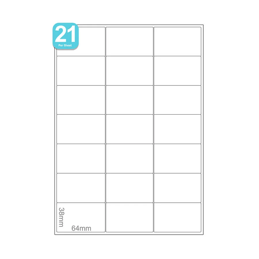 Blank Printable Sticker Sheets