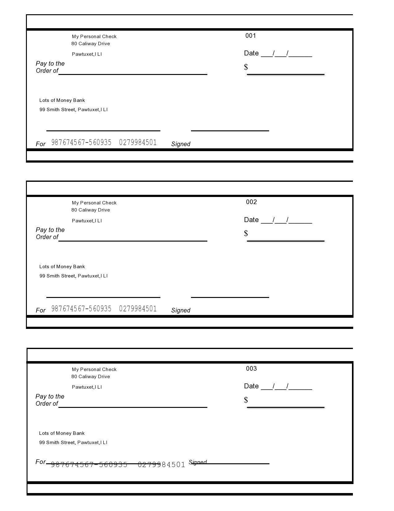 23 Blank Check Templates Real amp Fake TemplateLab