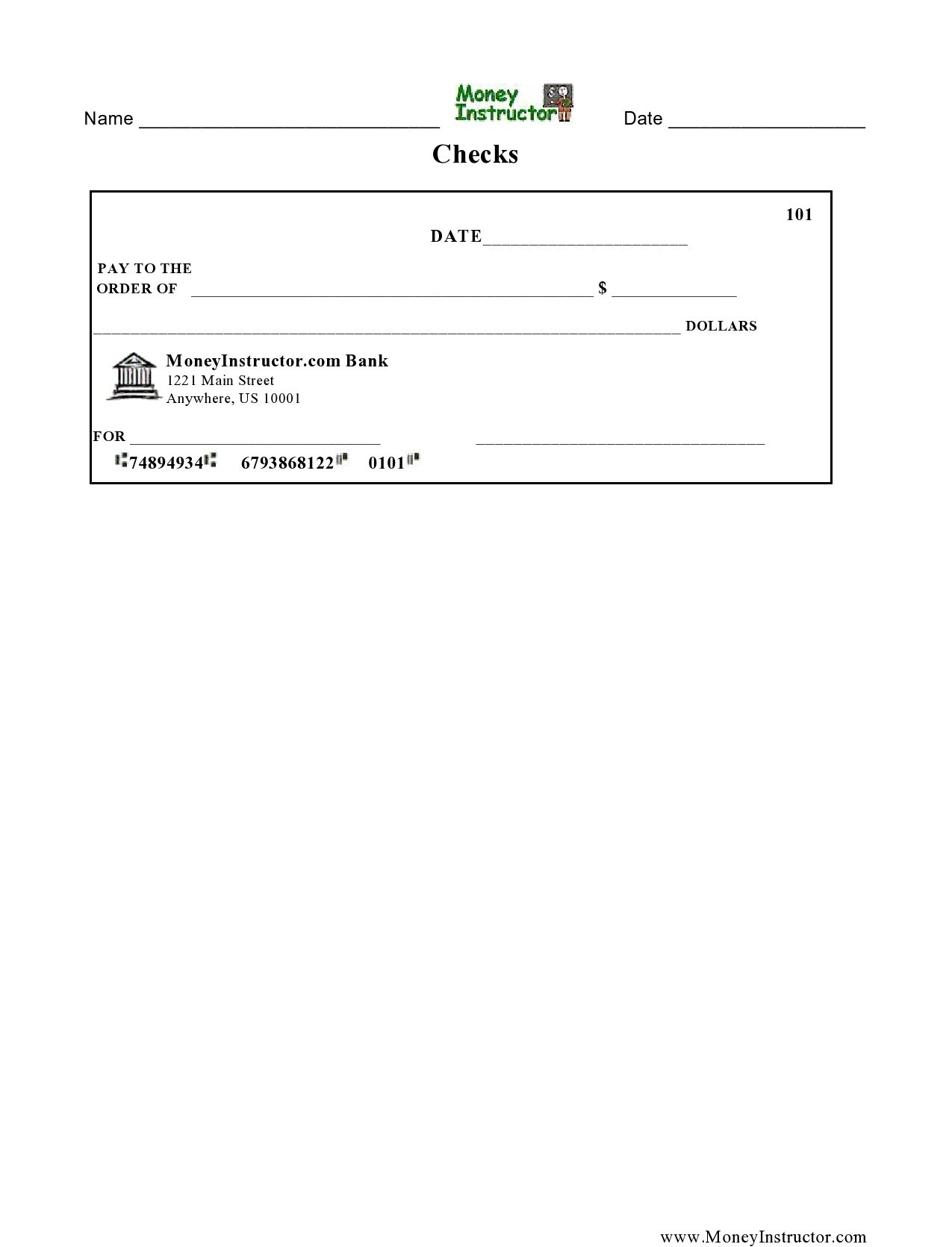 23 Blank Check Templates Real amp Fake TemplateLab