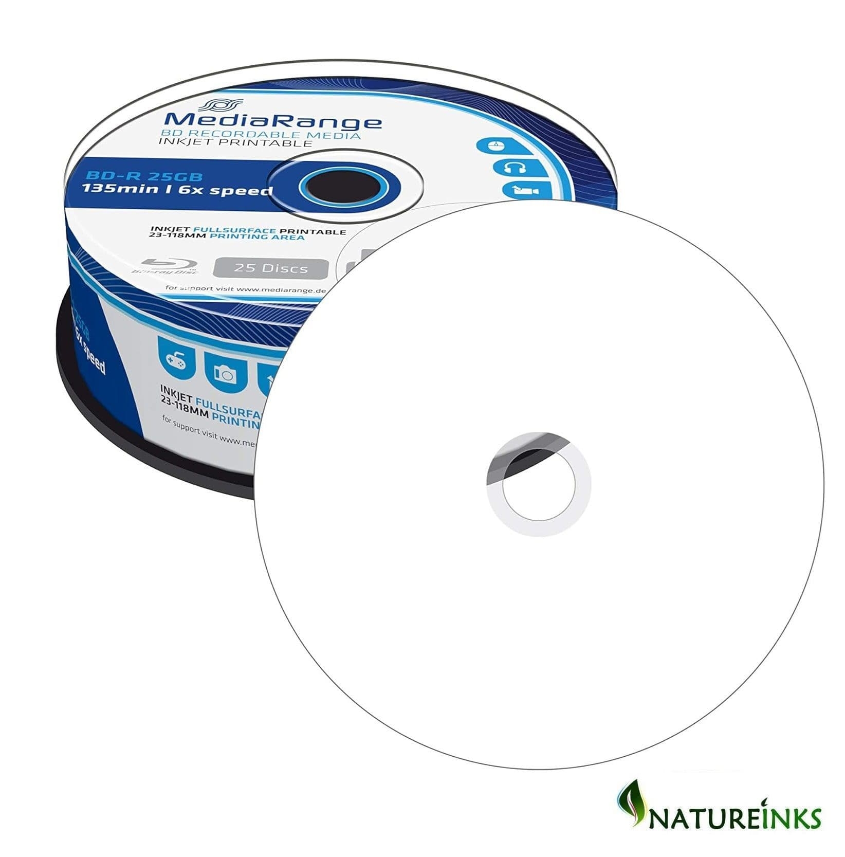 Printable Blank Blu Ray Media