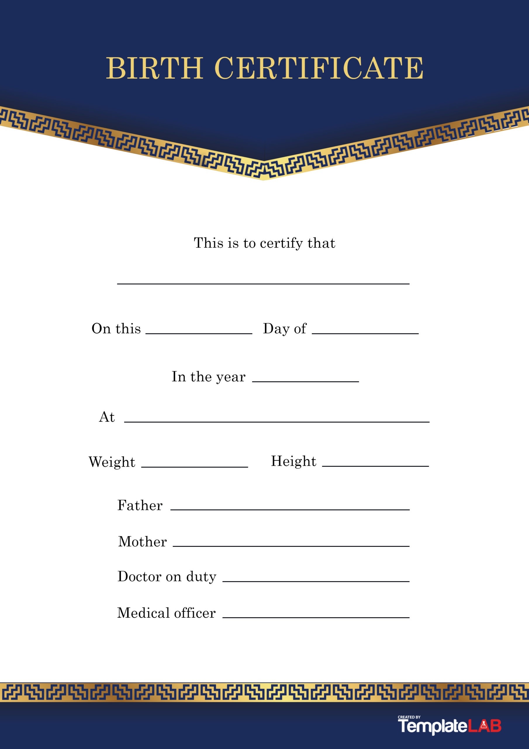27 Birth Certificate Templates Word PPT amp PDF TemplateLab