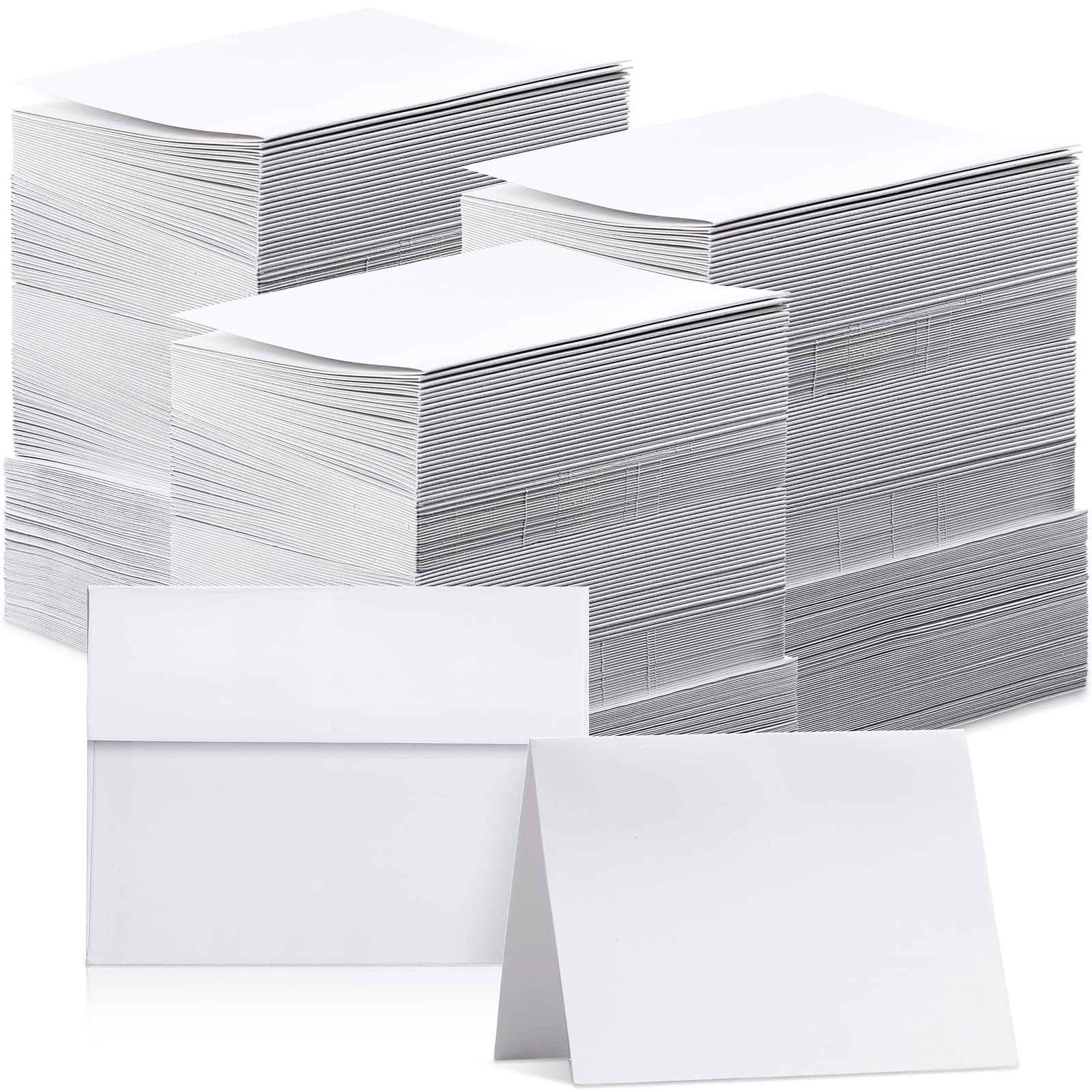 300 Sets Heavy Blank White Cards And A2 Envelopes Printable 