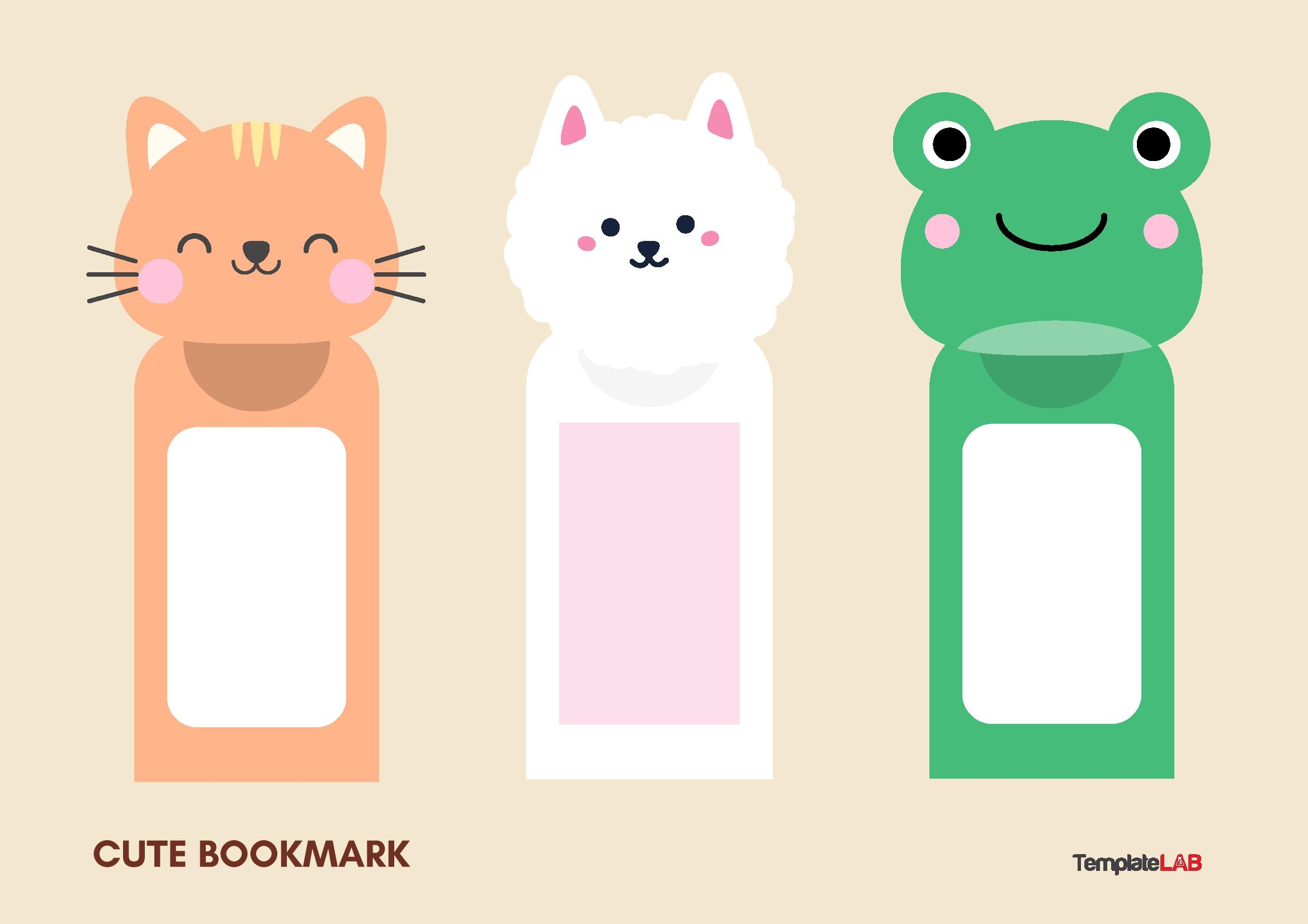 Blank Bookmark Diy Printable