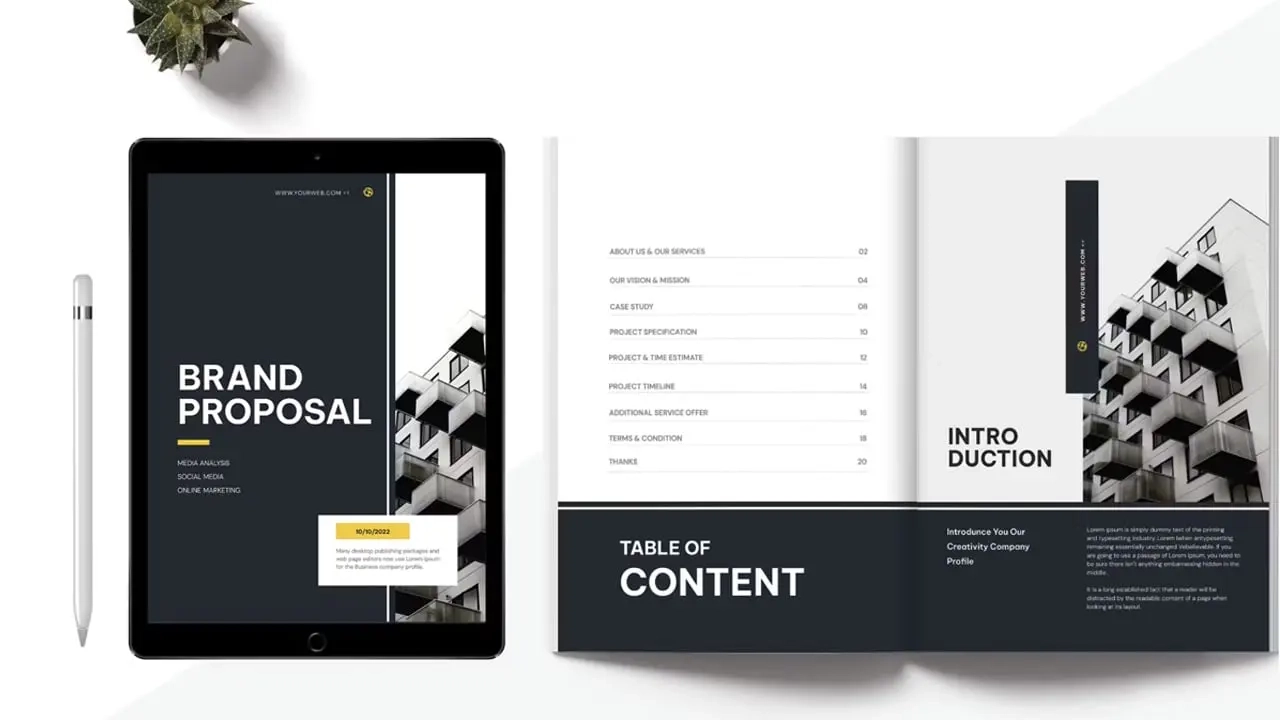 35 Best Premium amp Free Business Proposal Templates For Word amp InDesign