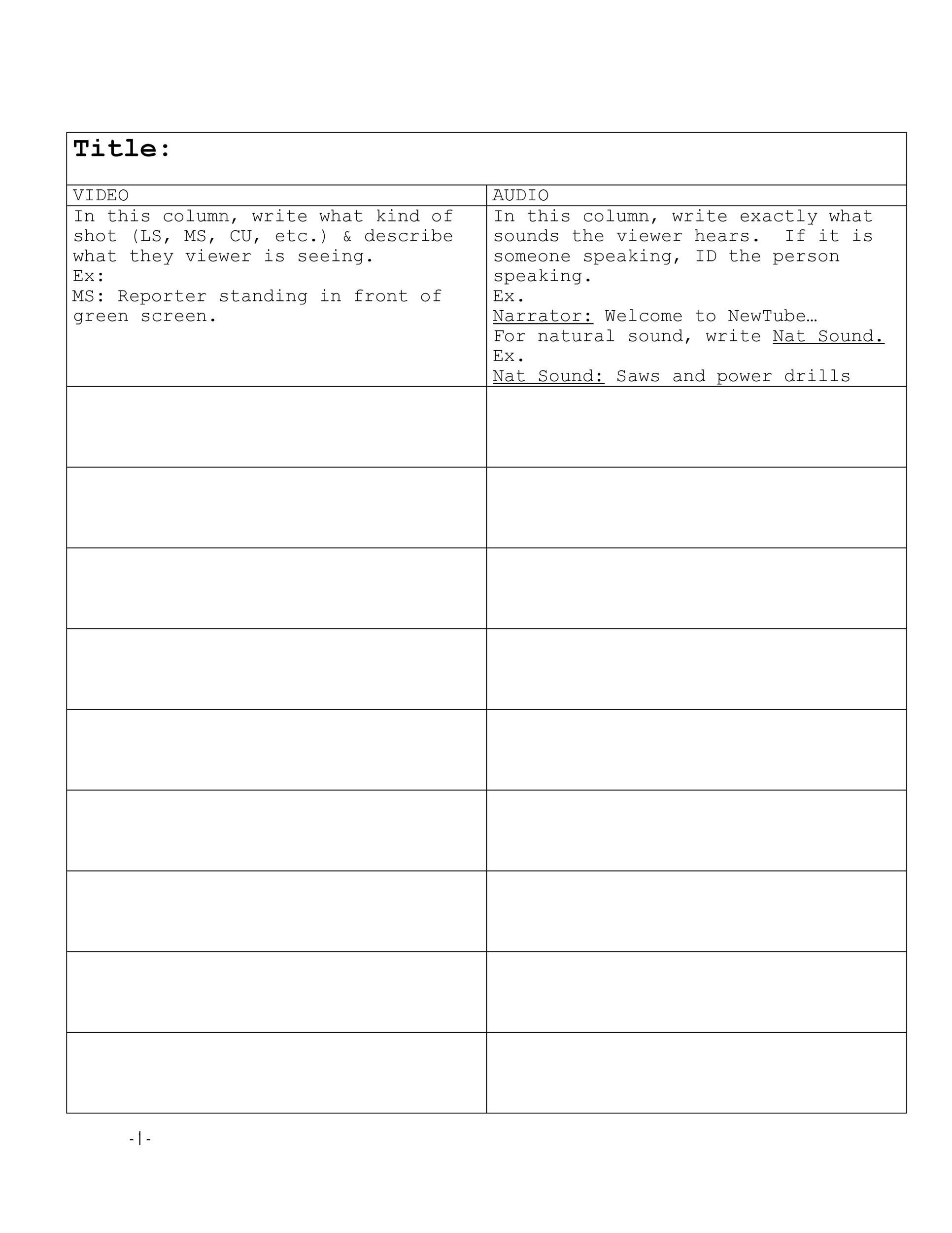 37 Creative Screenplay Templates amp Screenplay Format Guide 