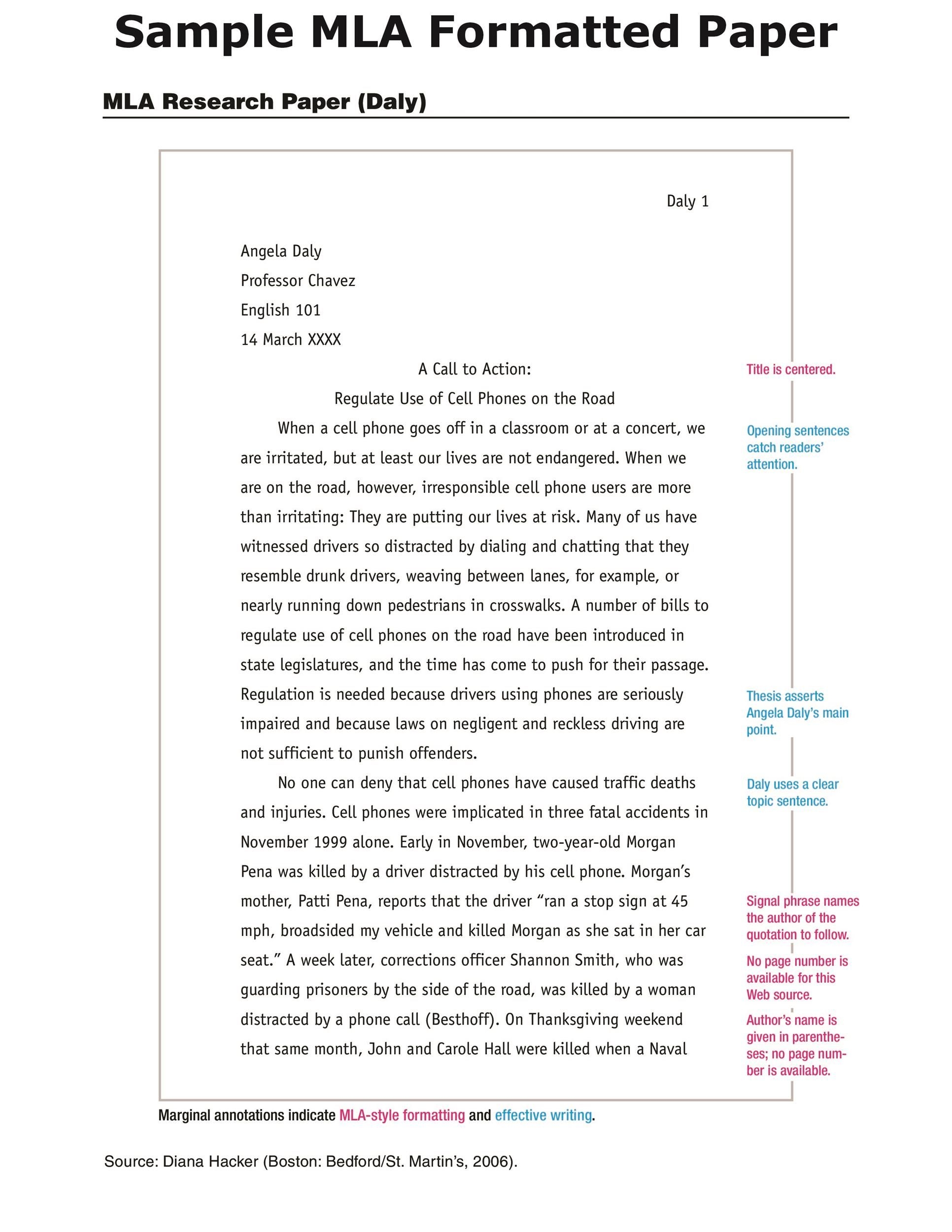 38 Free MLA Format Templates MLA Essay Format TemplateLab
