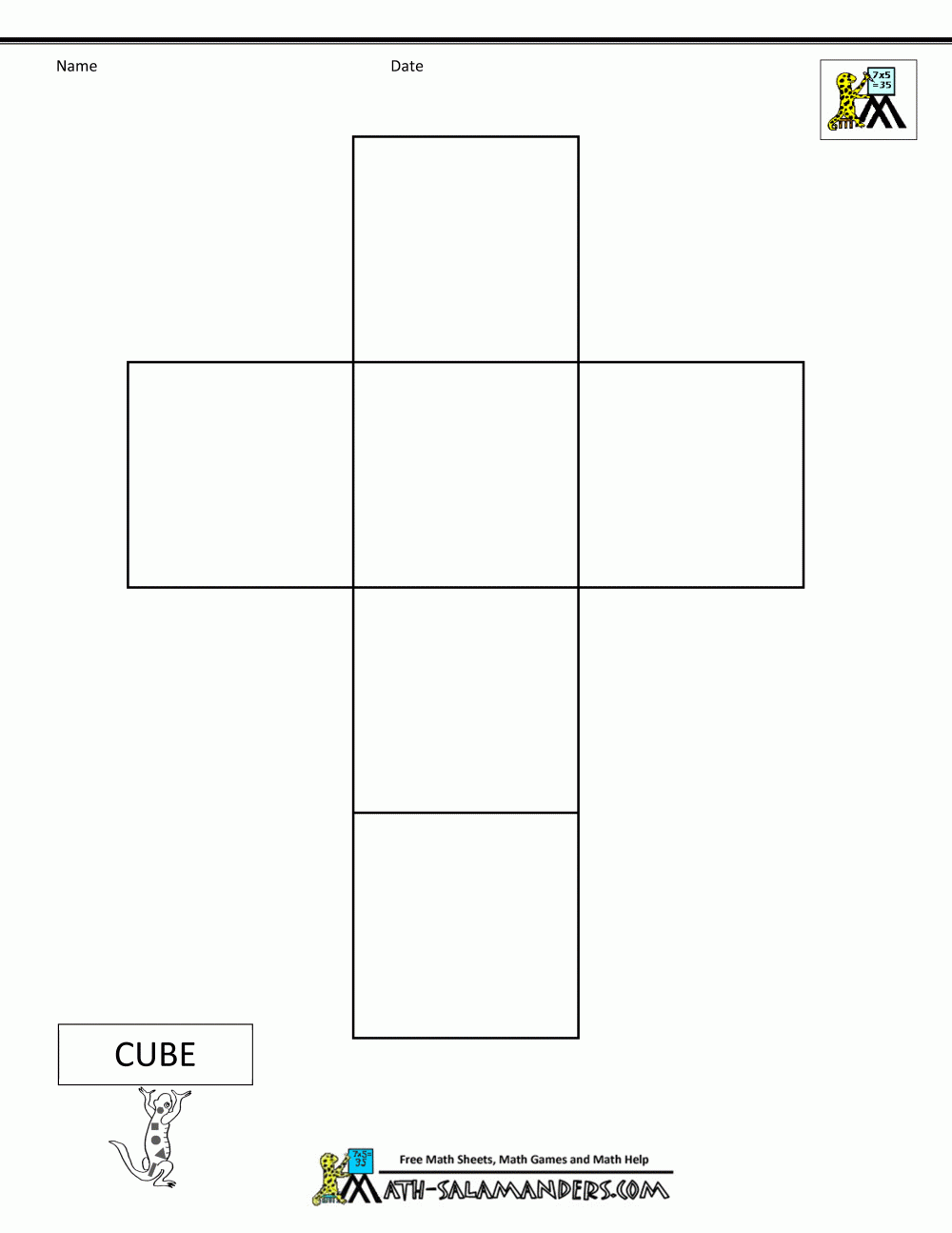 Blank Square Printable Shapes