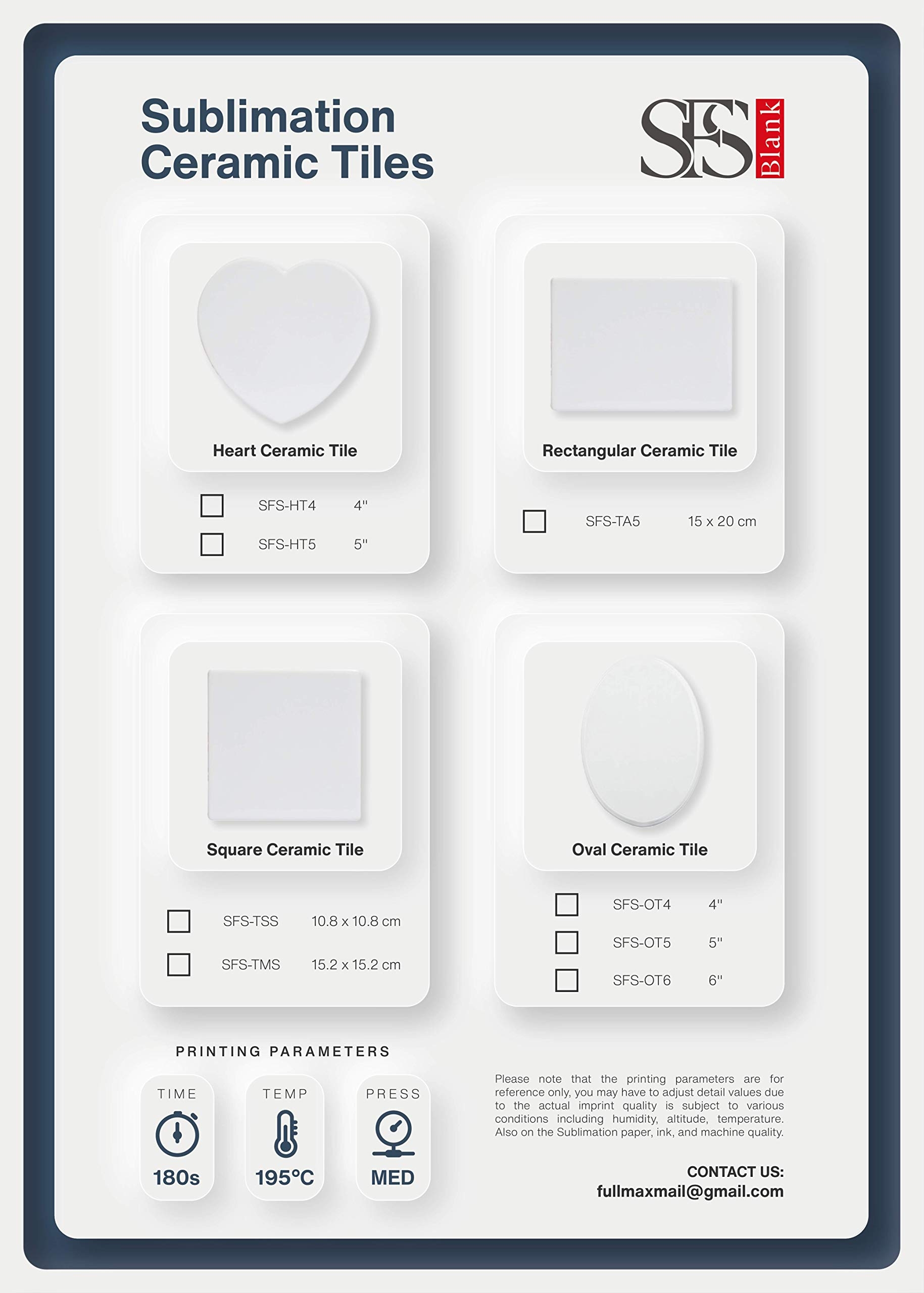 Blank Oval Printable Tile