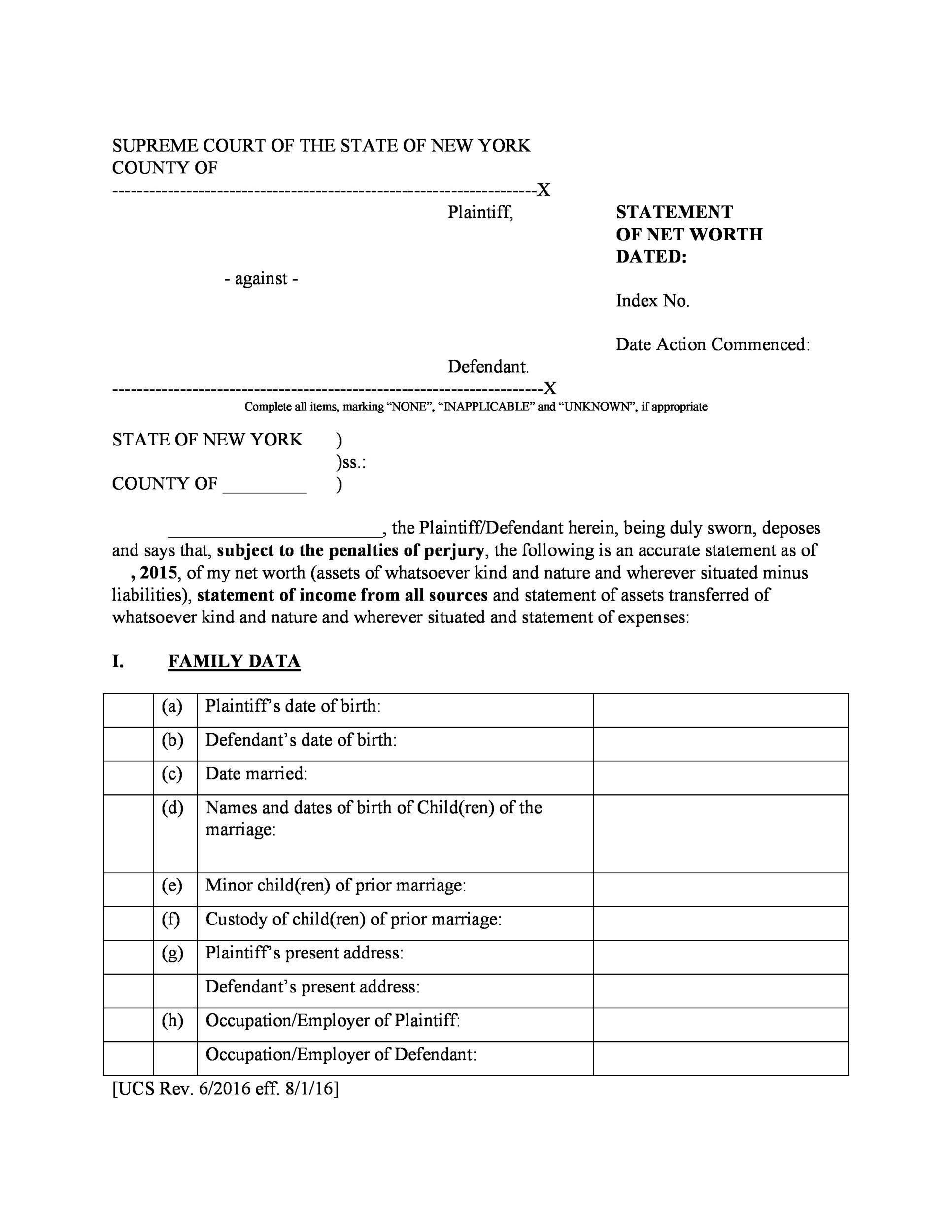 Blank Printable Fake Divorce Papers