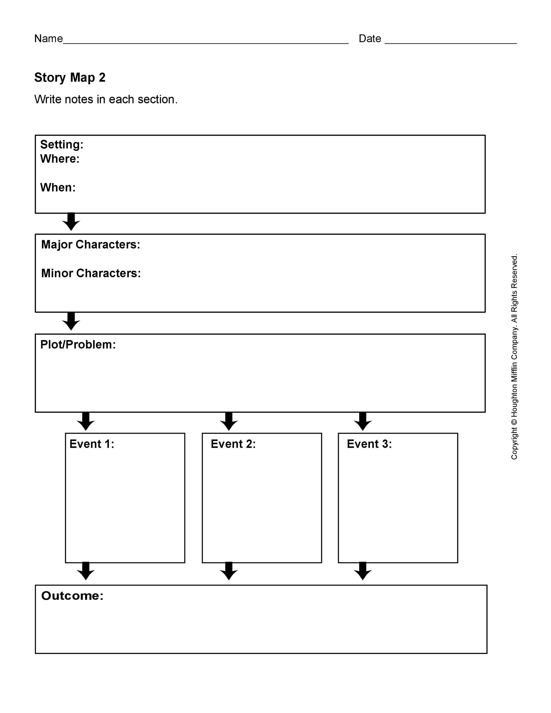 41 Free amp Printable Story Map Templates PDF Word PPT 