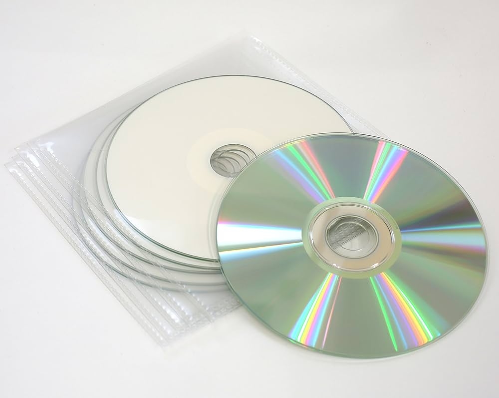 5 X Traxdata Ritek Full face Inkjet Printable CD In HQ Plastic Wallets 