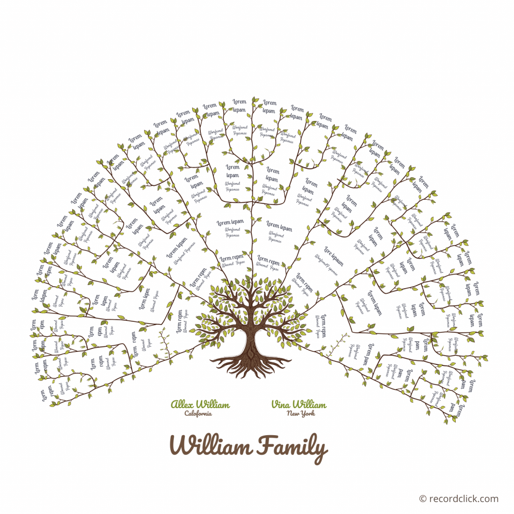 Free Blank Family Tree Printable