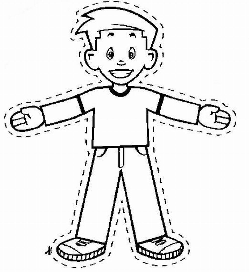 Blank Flat Stanley Printable