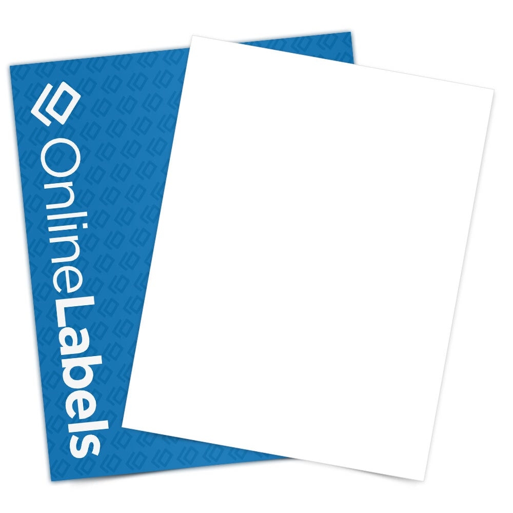 8 5 X 11 Sticker Paper OL177