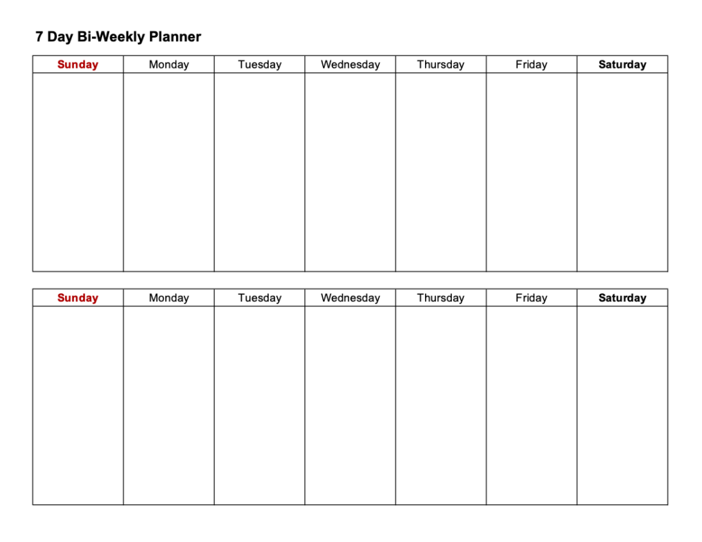8 Free Printable Time Blocking Templates Excel amp PDF Quidlo