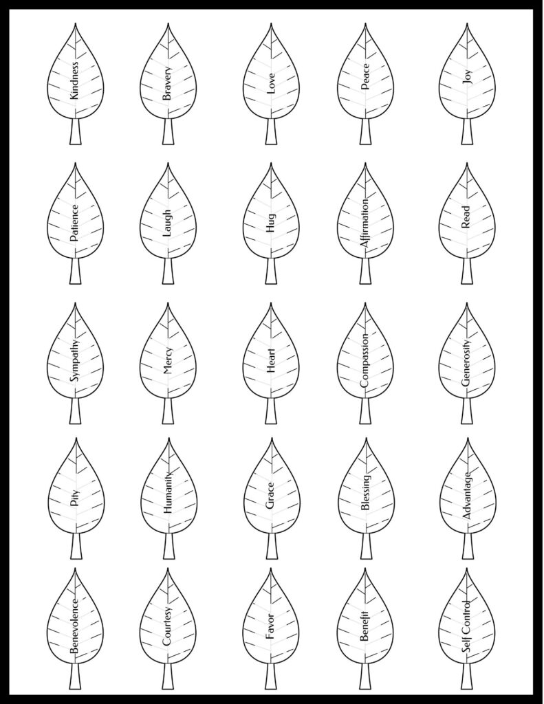 A Gratitude Tree Printable Healing Home