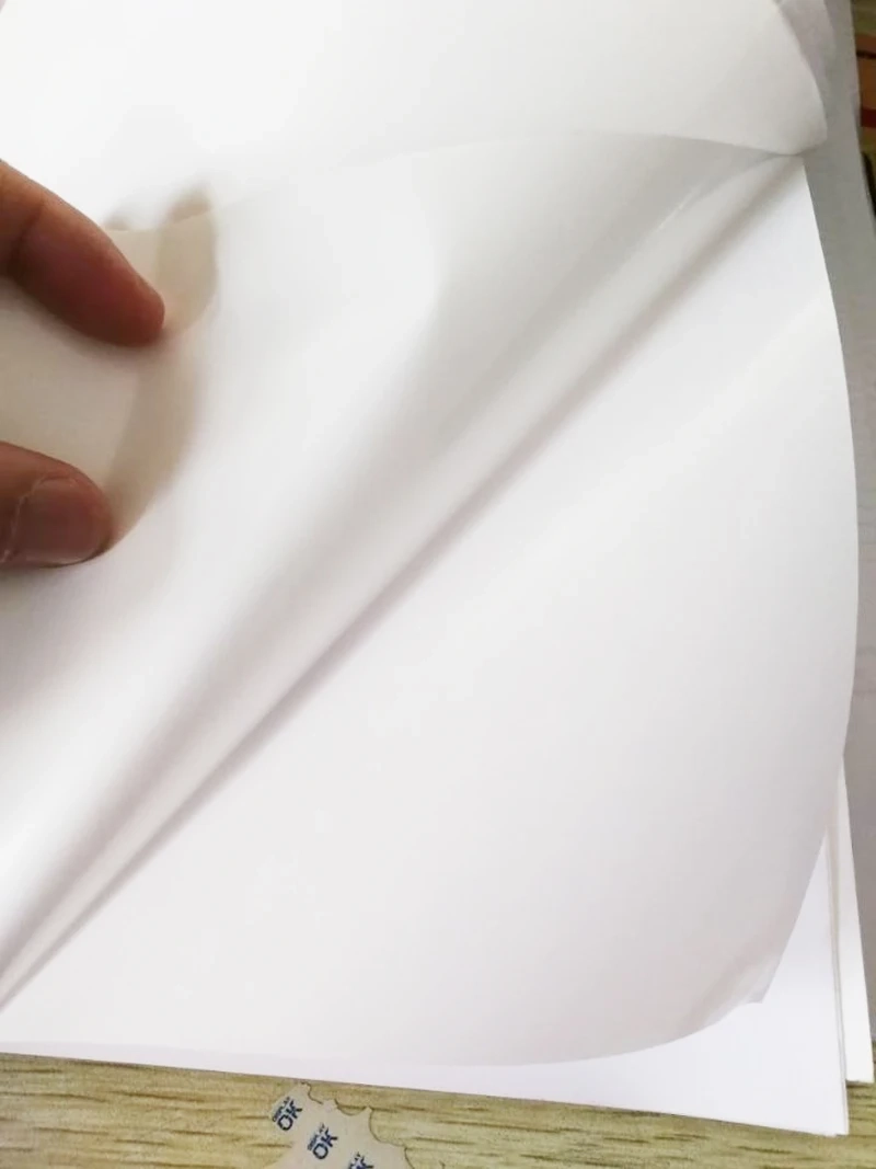 A4 Blank Waterproof Sticker Paper Matte White Vinyl Label Special For Inkjet Printer Stationery Sticker AliExpress
