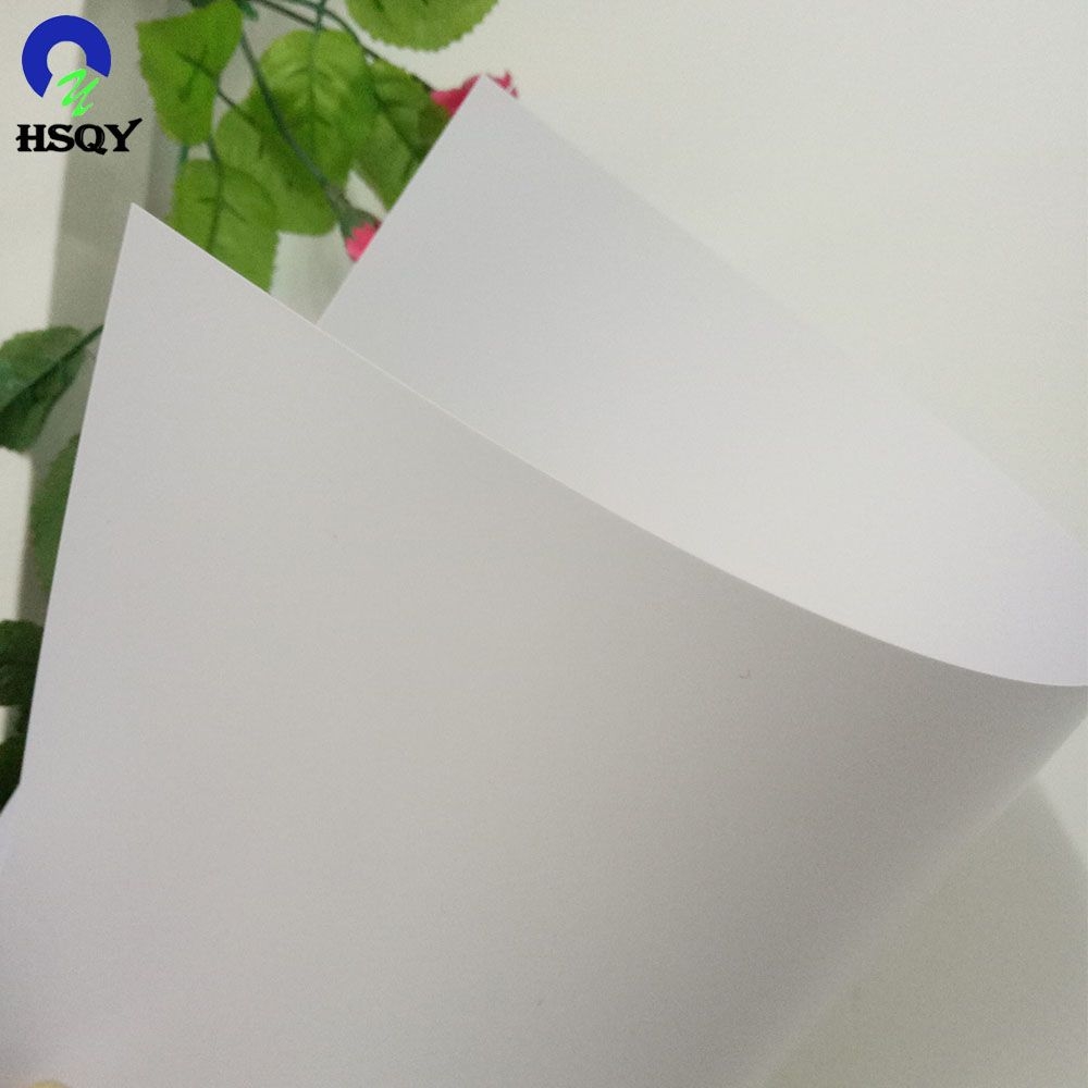 A4 Size Blank Inkjet Print PVC Sheet white For PVC Core Card White Injket Print