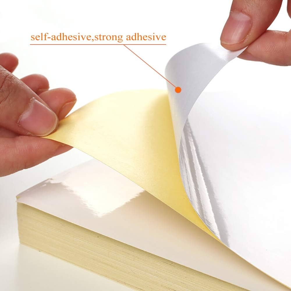Blank Printable Sticker Paper