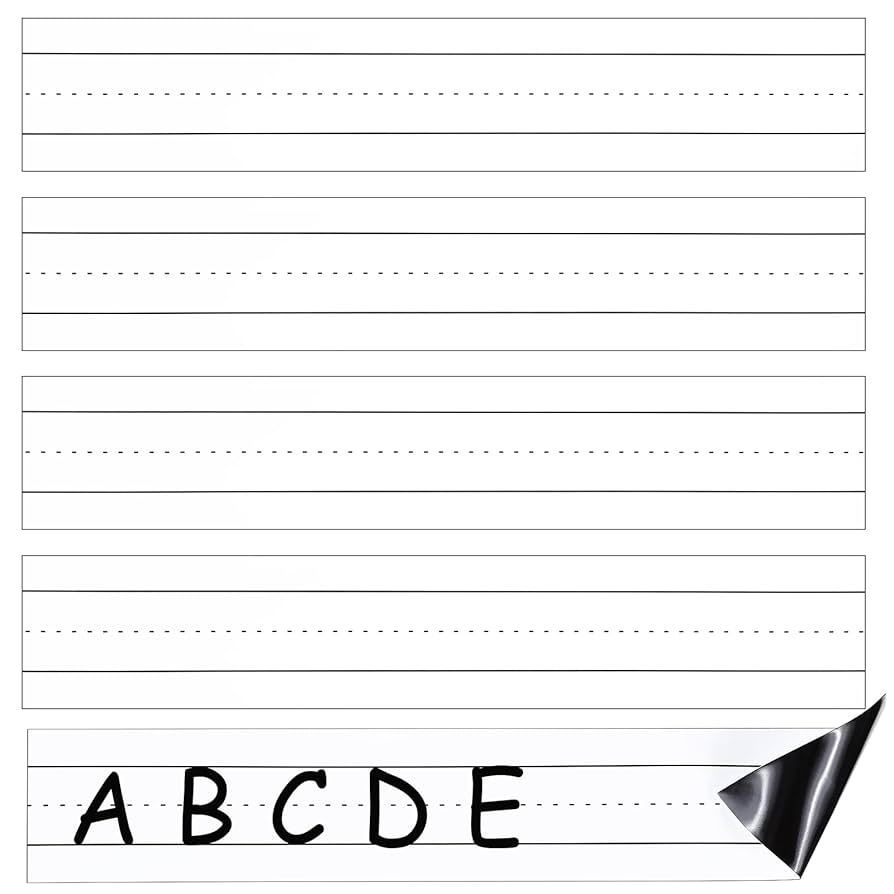 Amazon 10 Pcs Magnetic Sentence Strips 12 X 3 Inch Dry Erase 