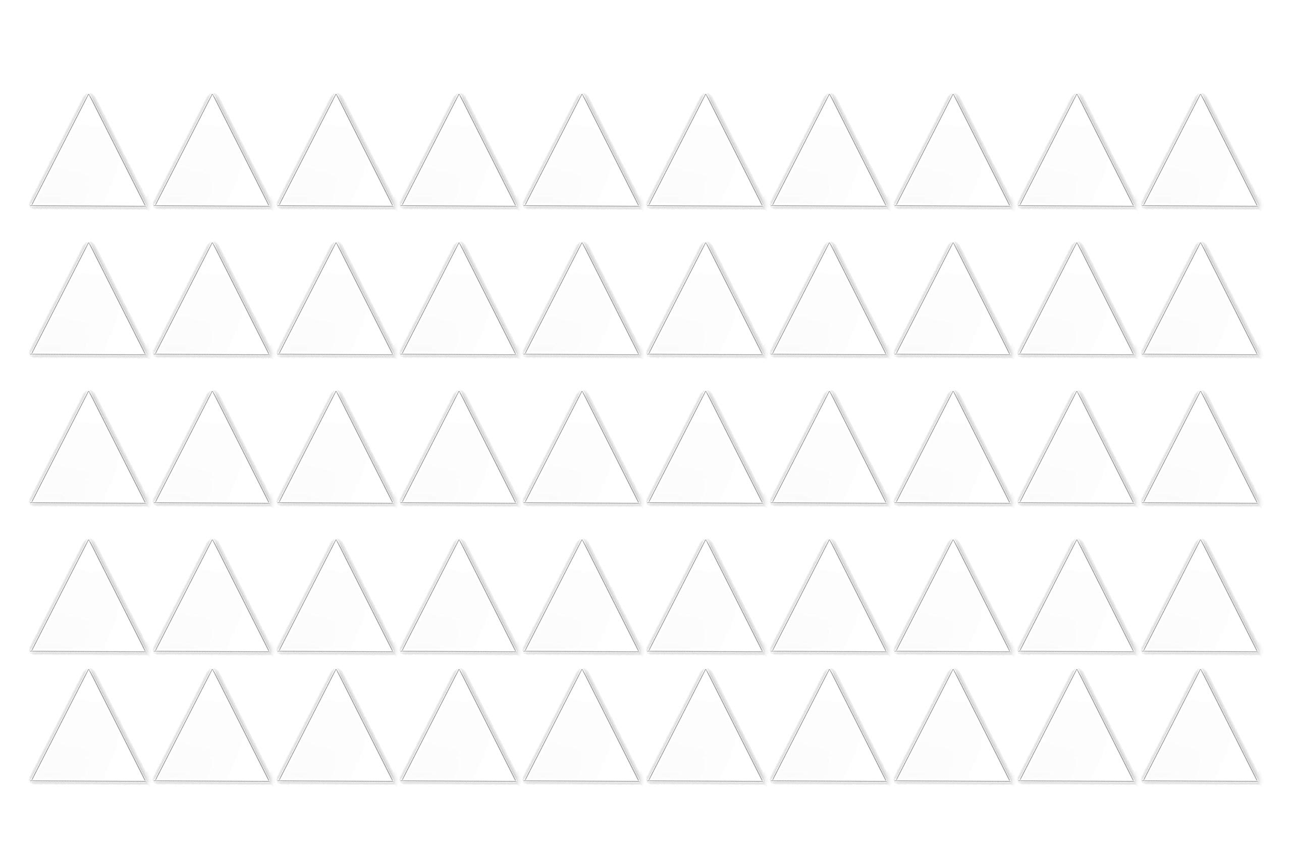 Blank Tirangle Printable Shapes