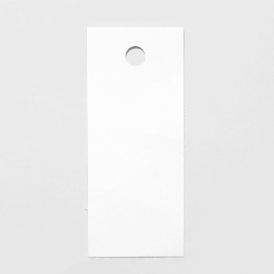 Amazon 60 Printable Cardstock Hang Tags With Holes 