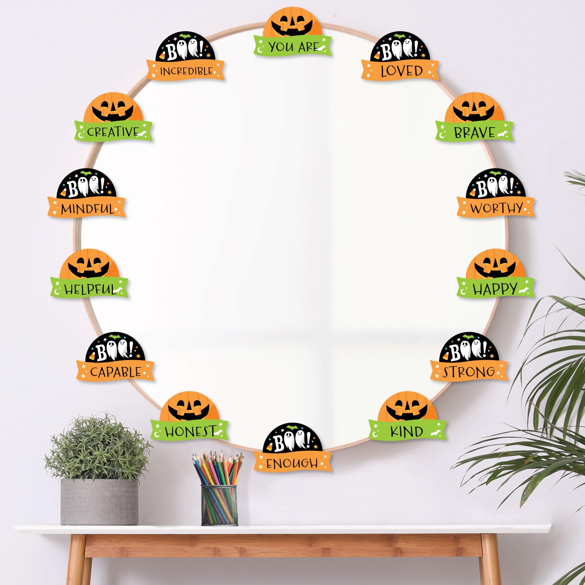 Large Halloween Blank Printable Labels