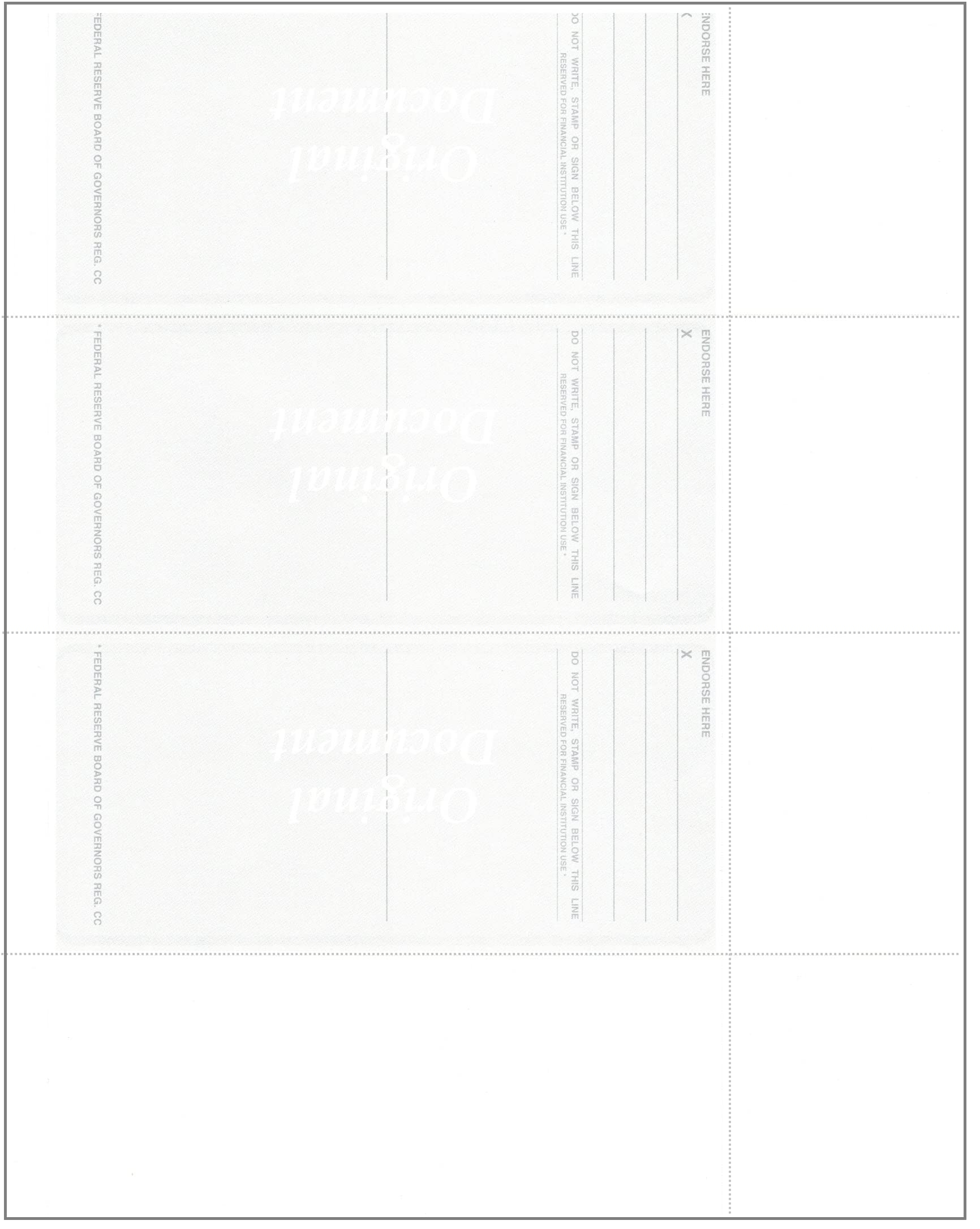 Printable Blank Back Of Check