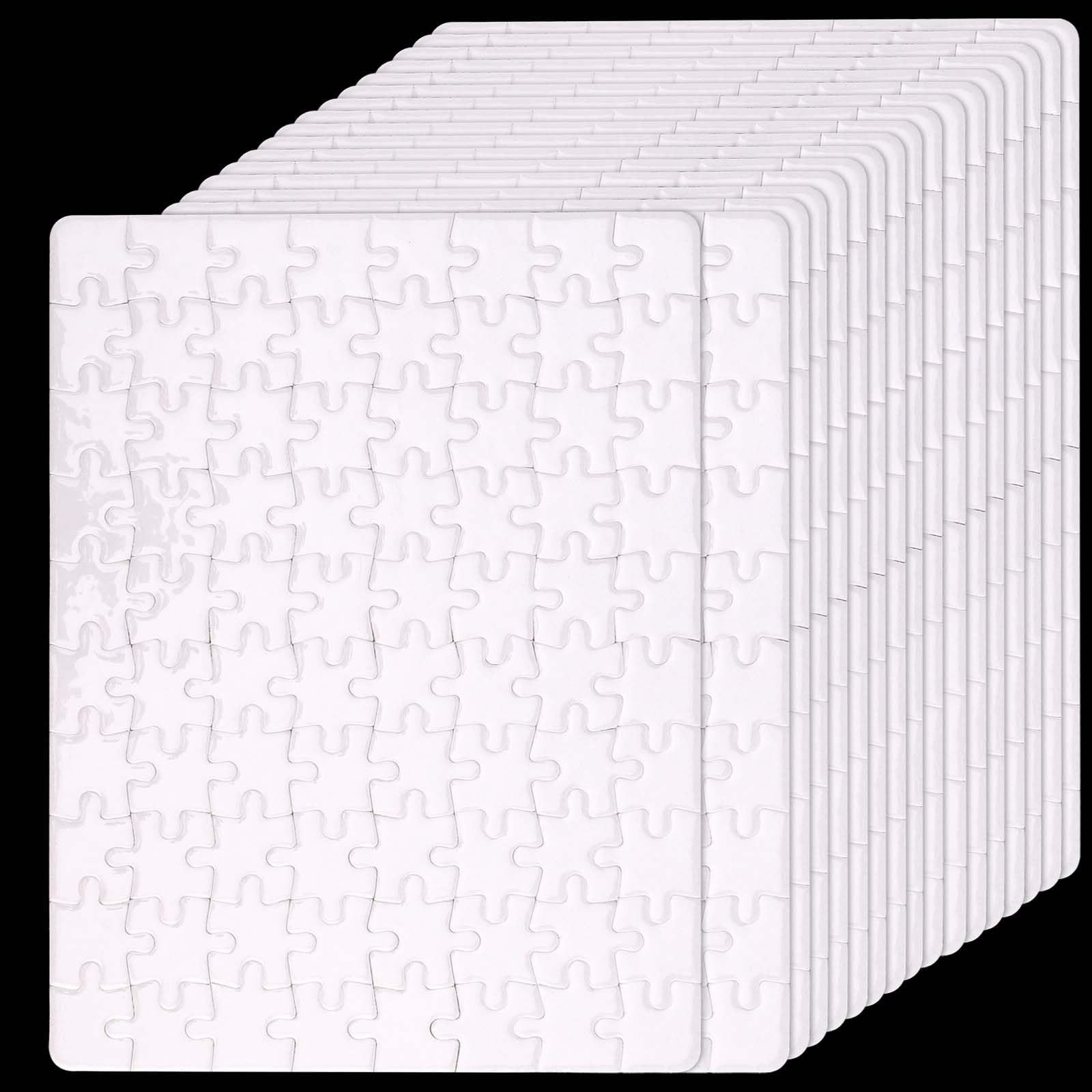 Amazon JAPCHET 40 Sets 7 9 X 5 8 Inches Sublimation Puzzle 