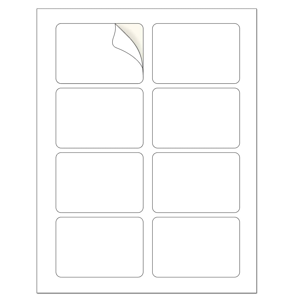 Amazon LotFancy Name Tag Stickers 2 1 3 X 3 3 8 800 