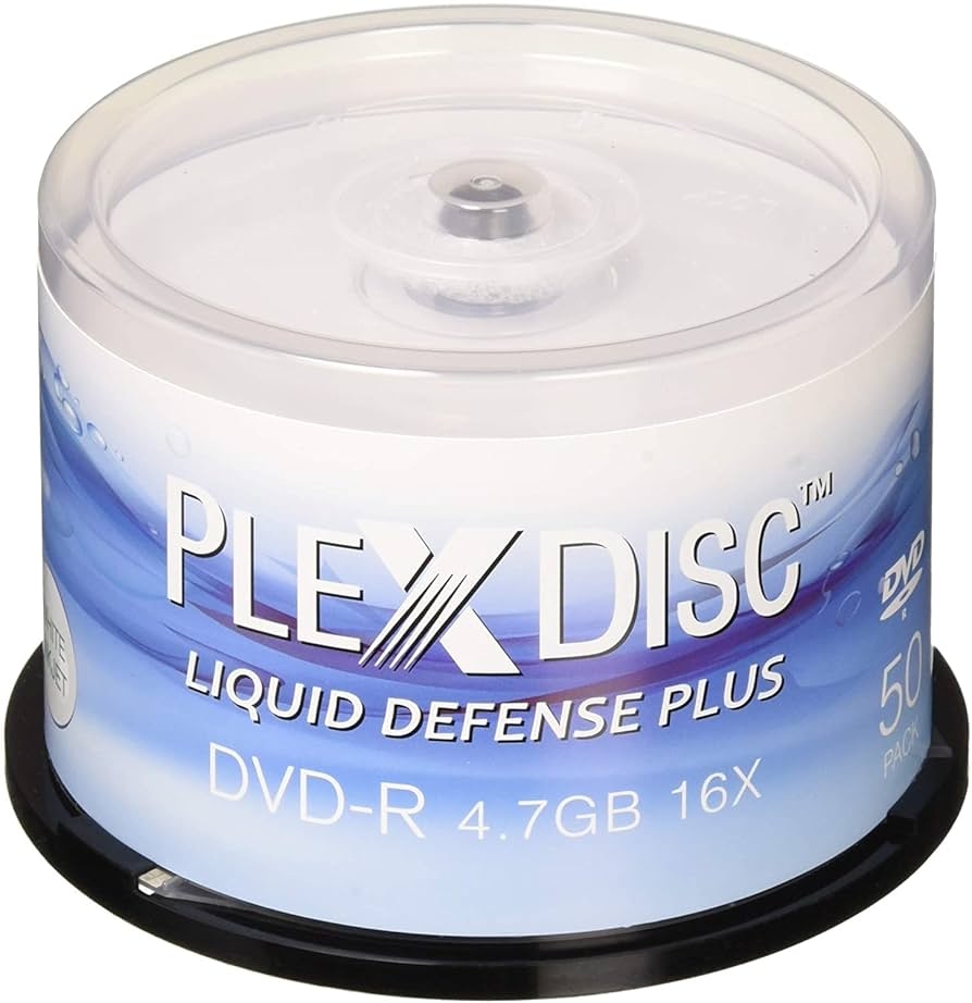 Amazon PlexDisc Water Resistant Glossy White Inkjet Printable 