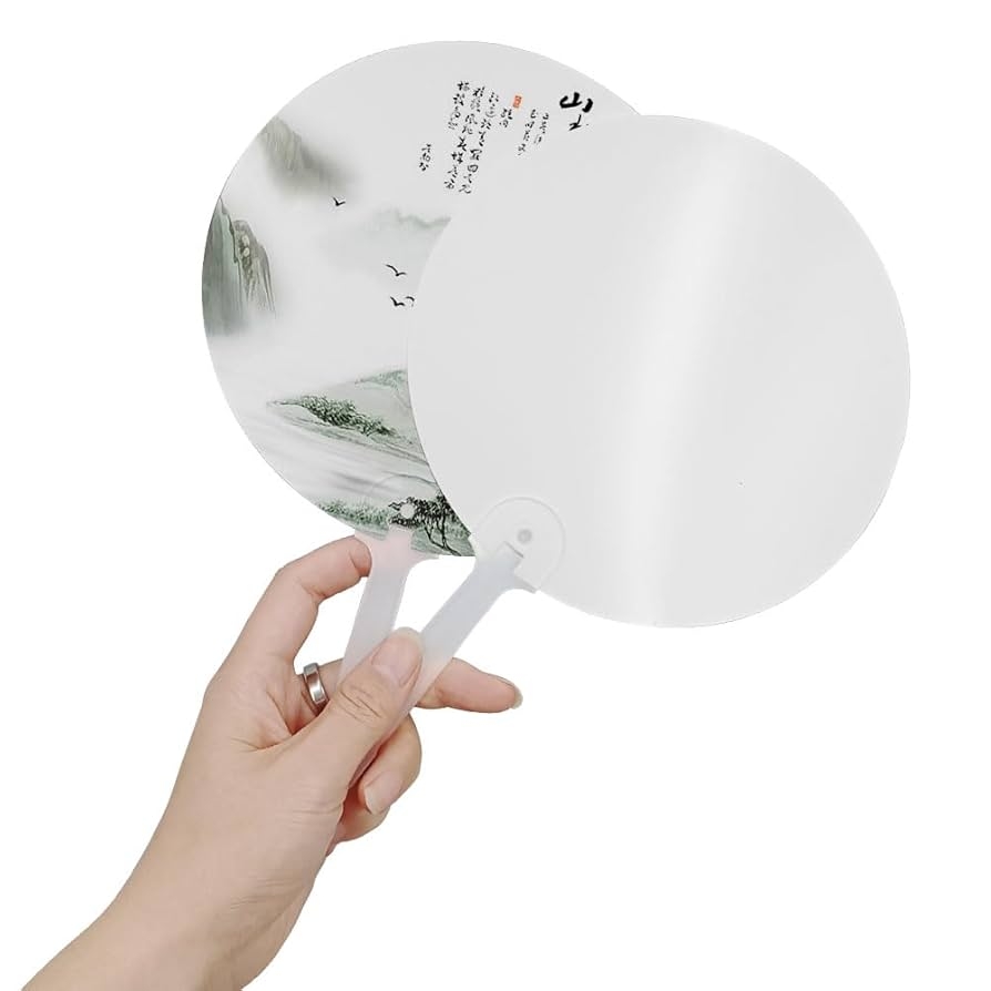 Amazon Sublimation Hand Fan Blanks 2024 Custom Hands Fan With 