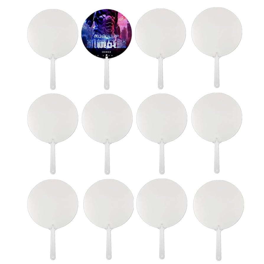 Amazon Sublimation Hand Fan Blanks 2024 Custom Hands Fan With 