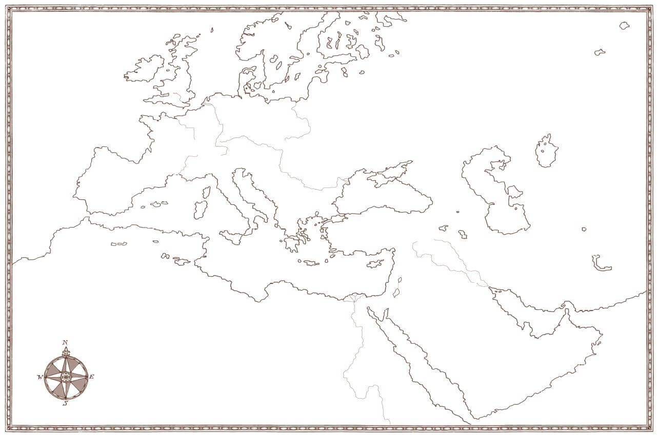 Ancient History And Medieval History Map Beautiful Feet Books