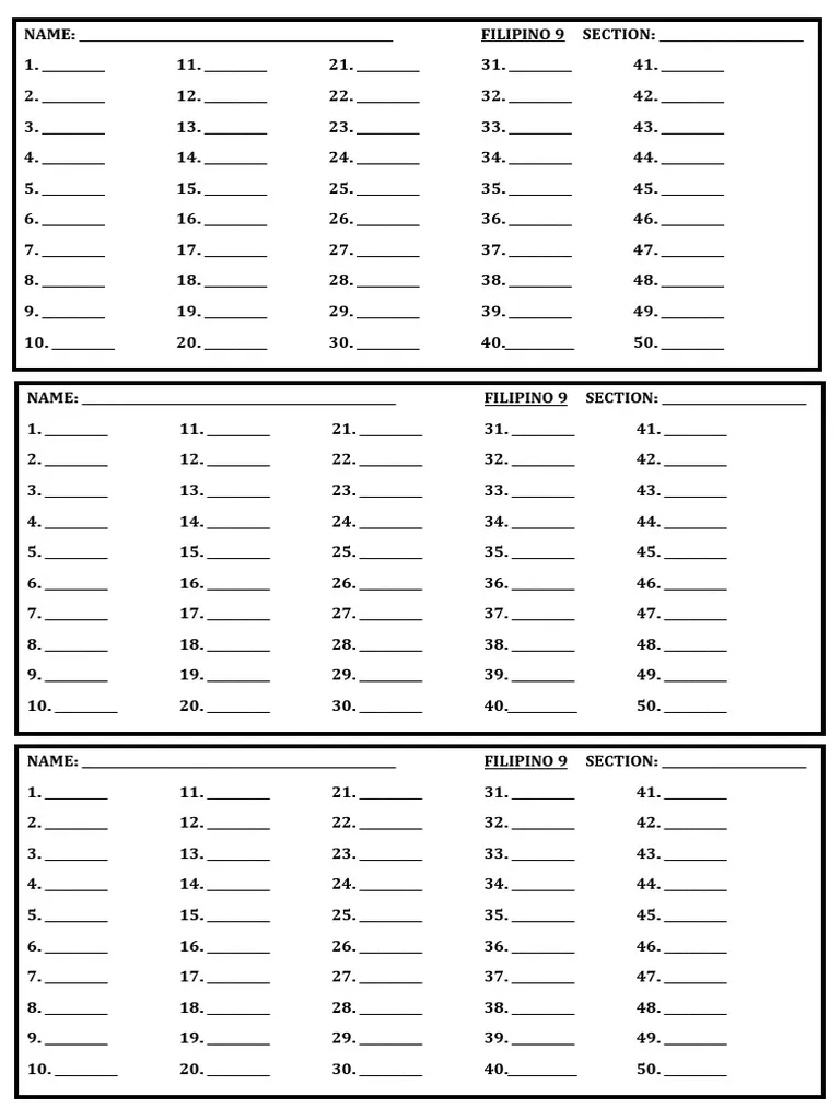 Answer Sheet 1 50 PDF Chess Theory Chess