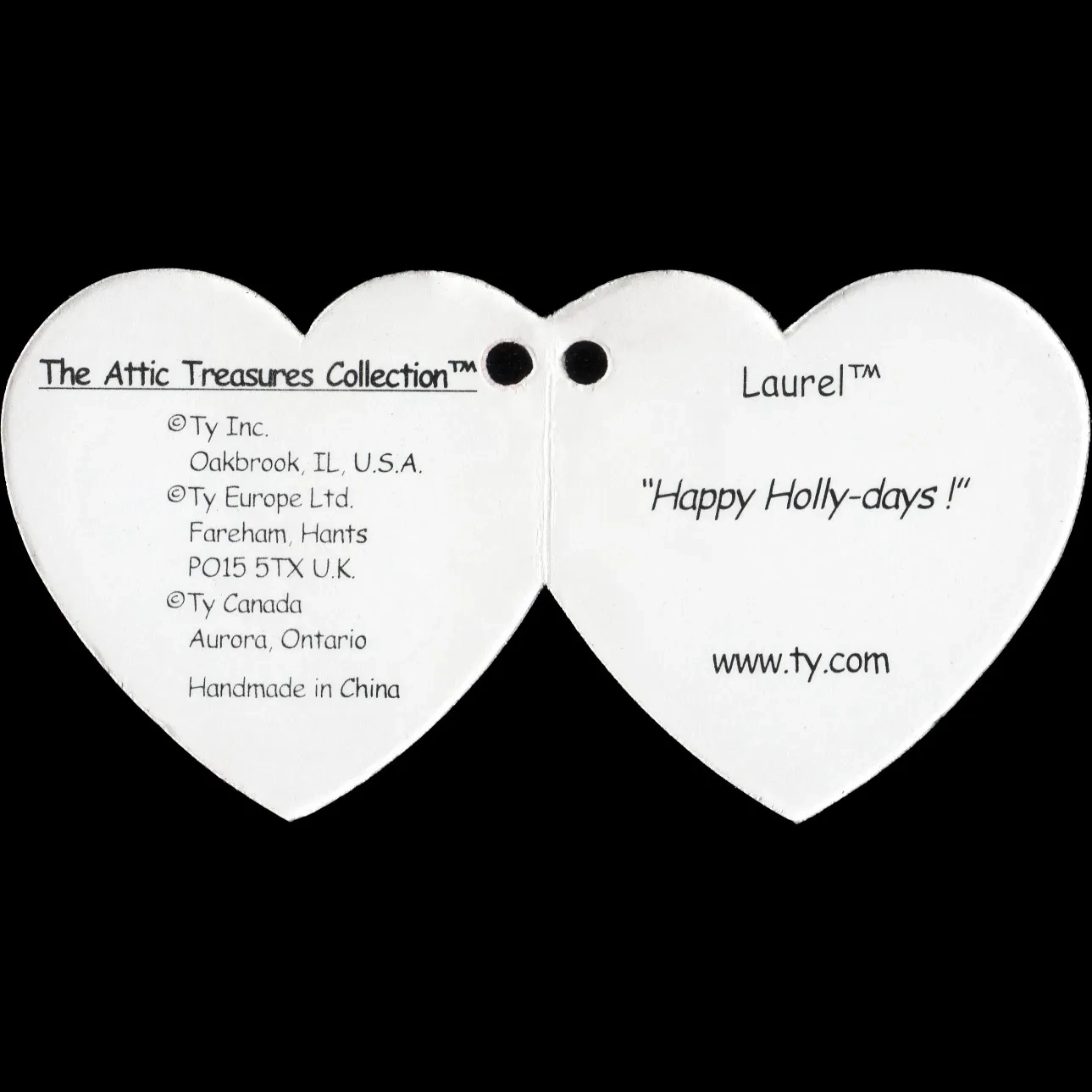 Attic Hang Tags The Ty Plush Archive 
