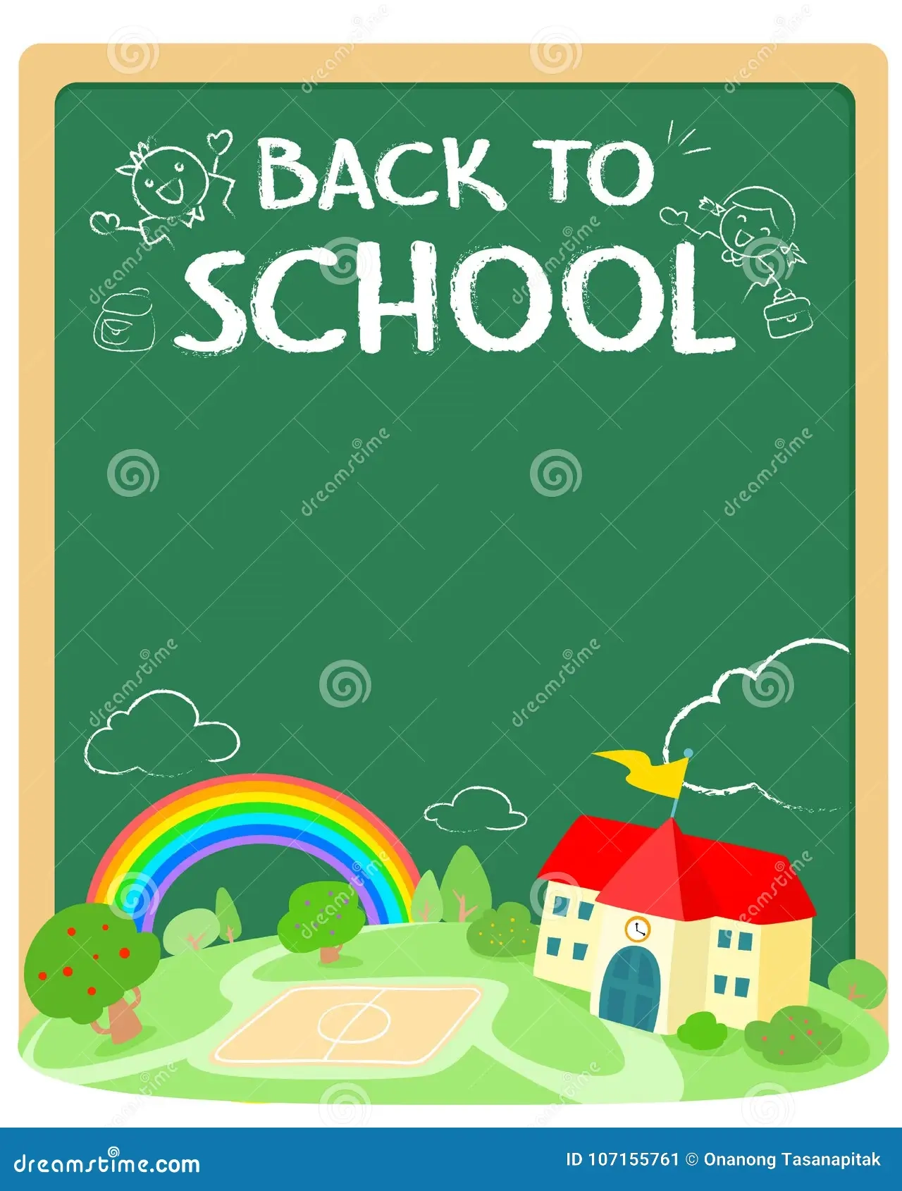 Back To School Blank Printable