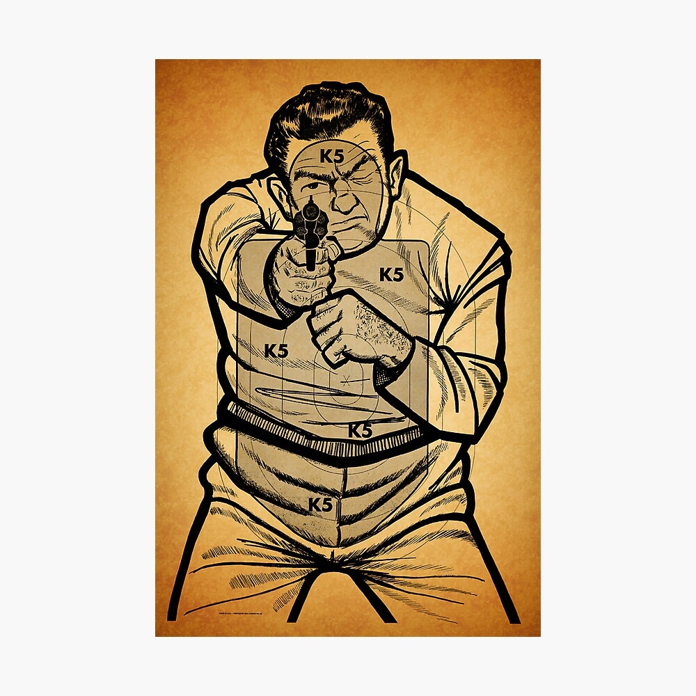 Bad Guy Target Poster