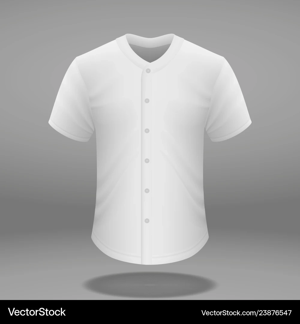 Printable Blank Baseball Jersey Template