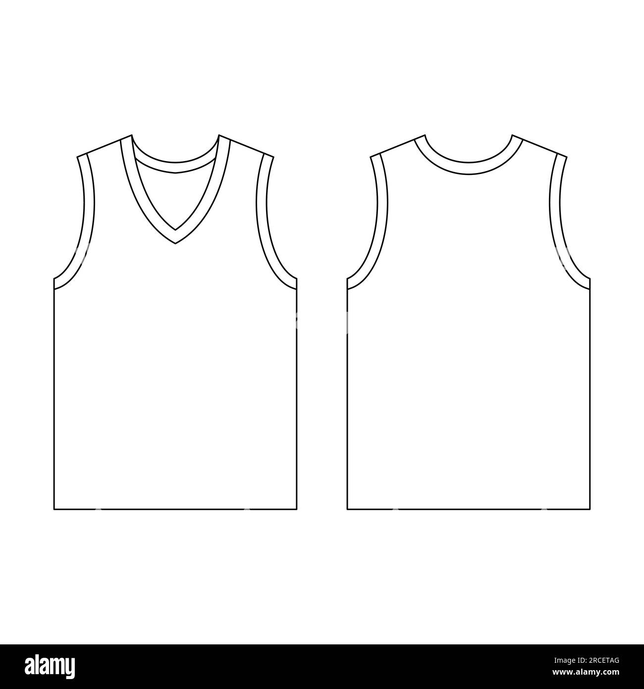 Basketball Jersey Template Black And White Stock Photos amp Images 